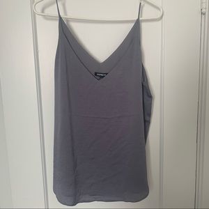 Gray Silky Tank
